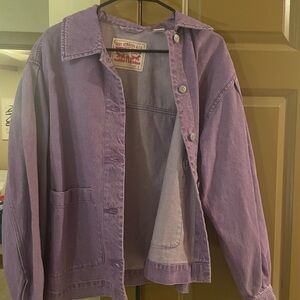 Levi's Purple denim jacket